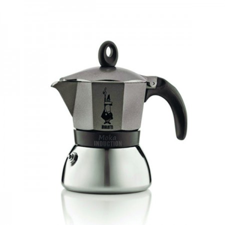 Bialetti Moka Induction, антрацит, 3 порции, Арт. 4822